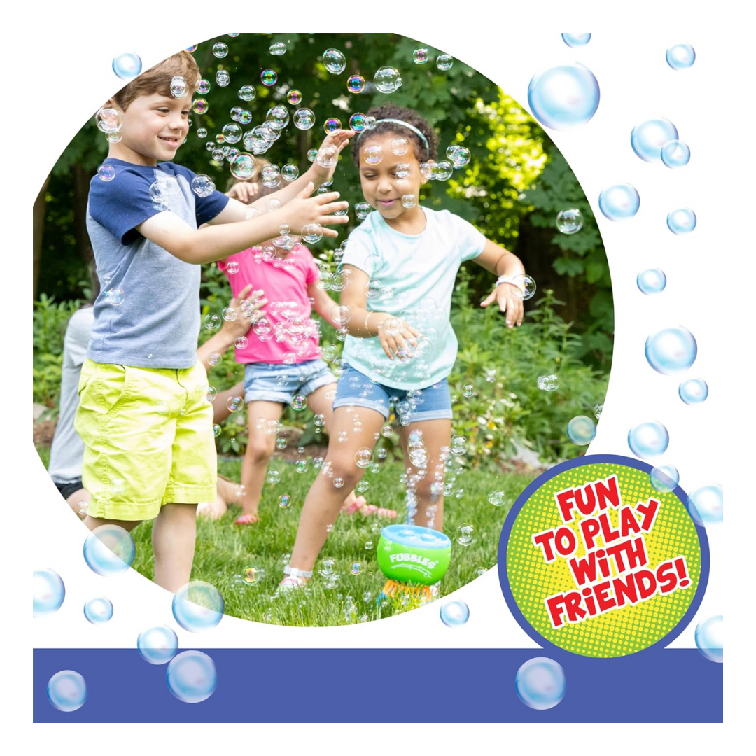 Fubbles No-Spill Fun-Finiti Bubble Machine
