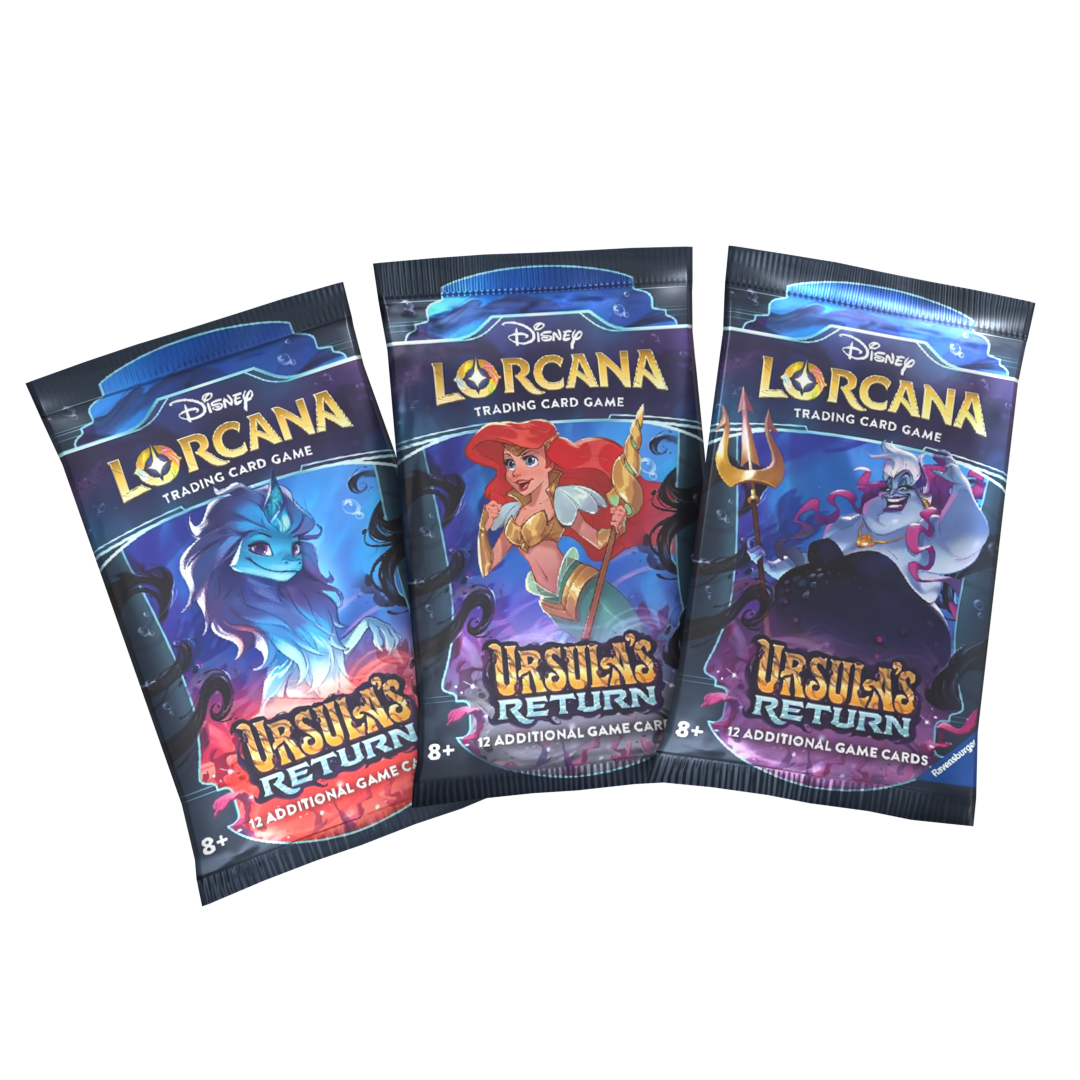 Lorcana: Ursula's Return - Booster Pack Snapdoodle Toys & Games Lorcana: Ursula's Return - Booster Pack Snapdoodle Toys & Games