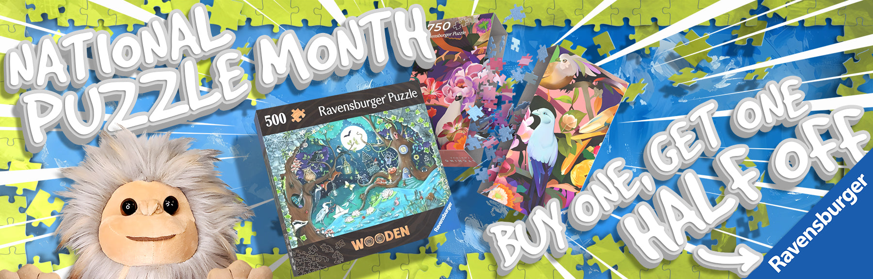 National Puzzle Month Hero Banner