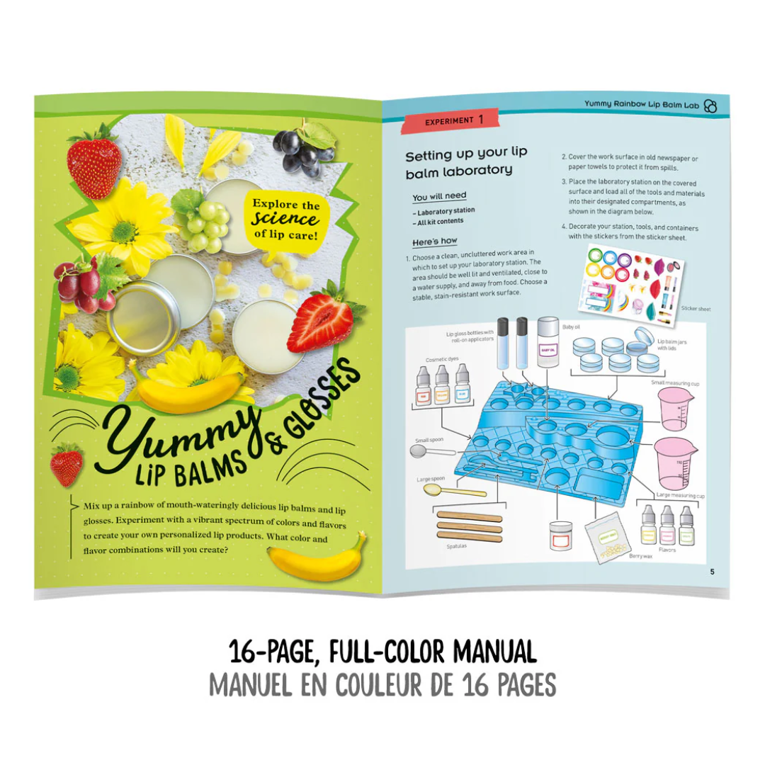 Yummy Rainbow Lip Balm Lab