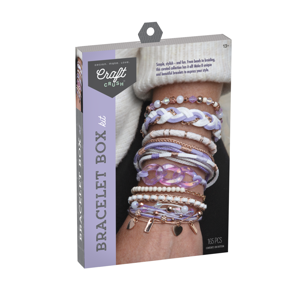 Craft Crush Bracelet Box: Lilac