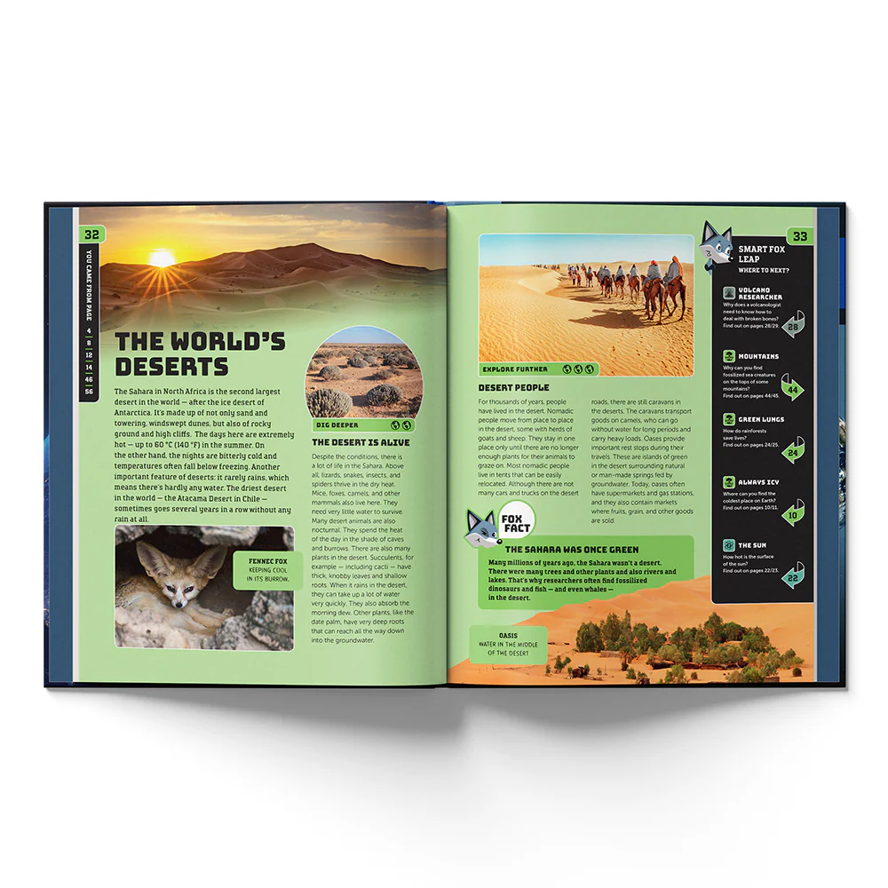 Earth: Smart Fox Hardcover Book