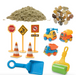 Construction Zone Sensory Bin