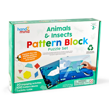 Animal &amp; Insects Pattern Block Puzzle Set