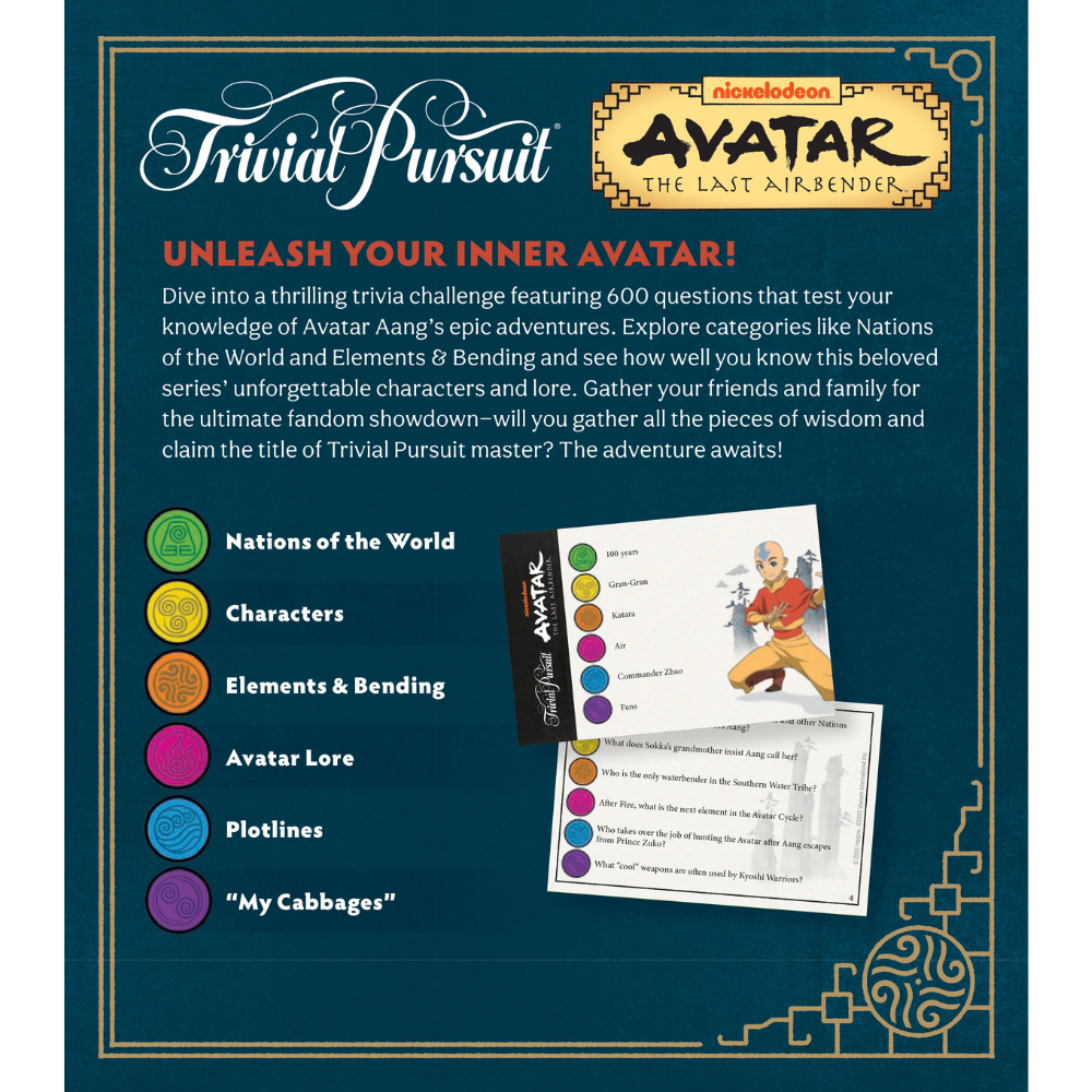 TRIVIAL PURSUIT&reg;: Avatar: The Last Airbender
