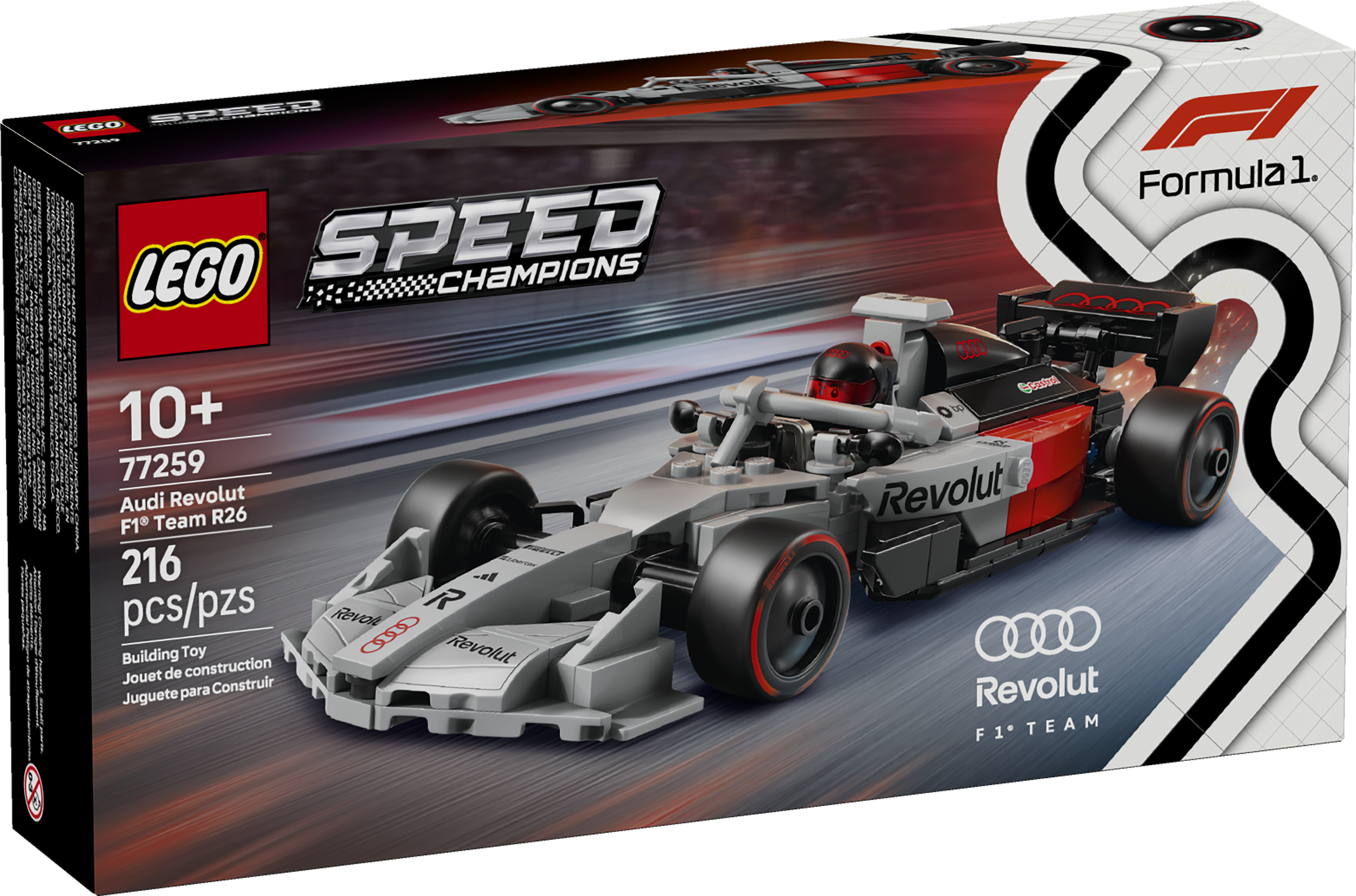 77259 LEGO&reg; Speed Champions Audi Revolut F1&reg; Team R26 Race Car