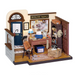 DIY Miniature Dollhouse Kit - Mose's Detective Agency