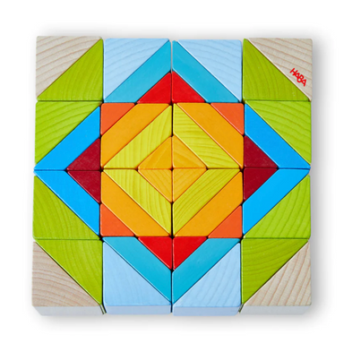 3D Puzzle Cube Mosaic Wooden Blocks