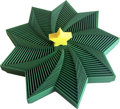 XL Christmas Tree Collapsing Star Fidget