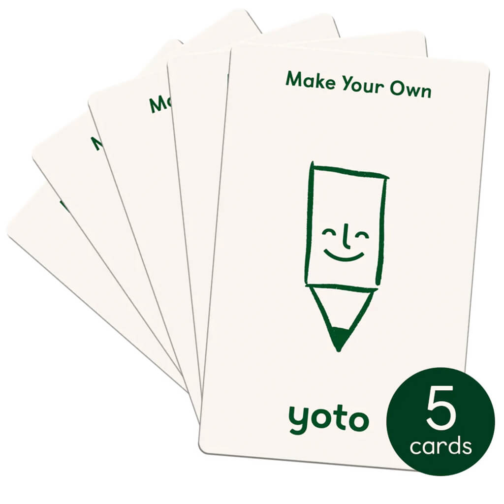 Yoto Cards: Make-Your-Own 5pk