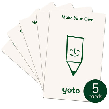 Yoto Cards: Make-Your-Own 5pk
