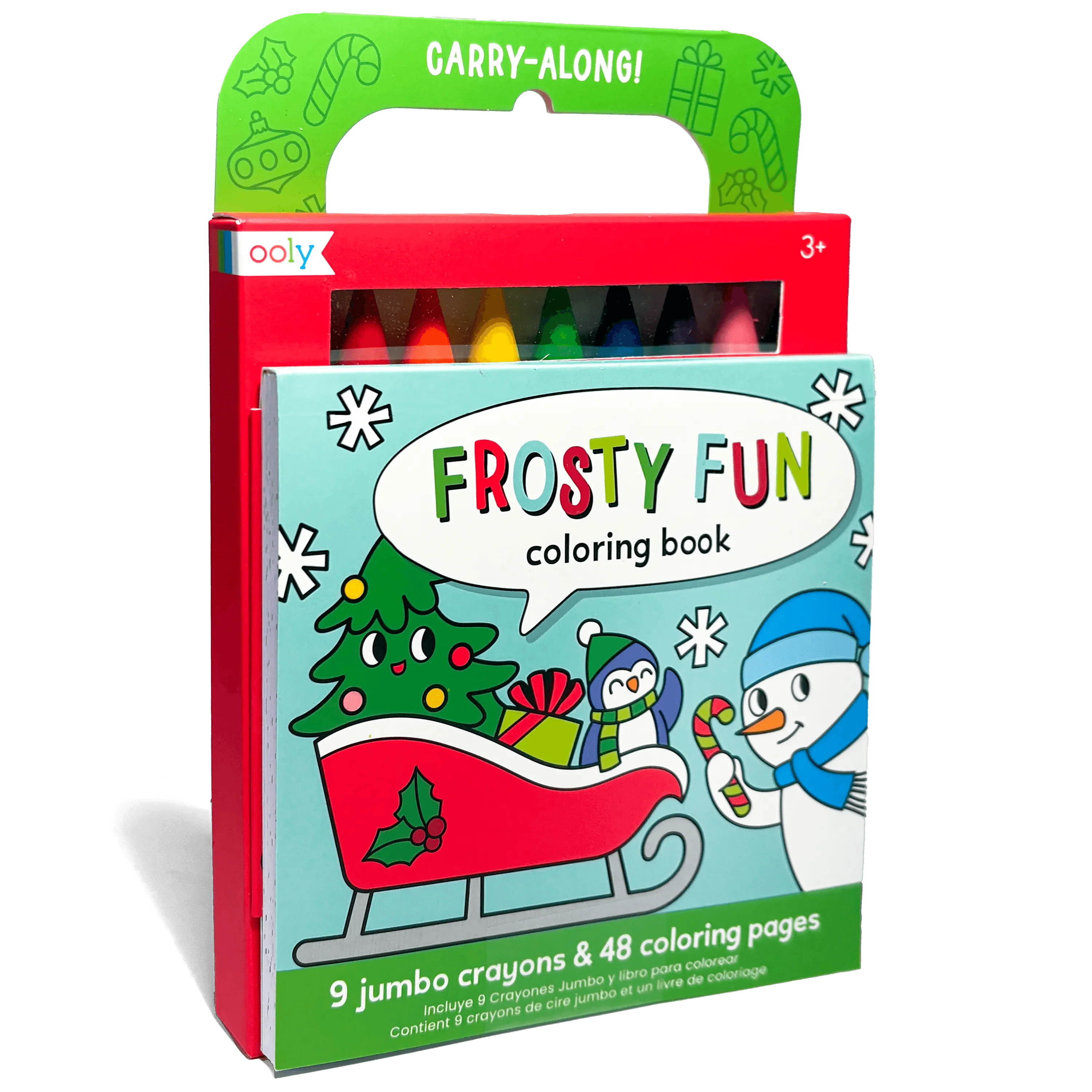 Carry-Along! Coloring Book and Crayon Set: Frosty Fun