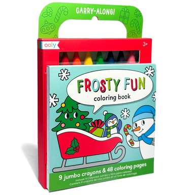 Carry-Along! Coloring Book and Crayon Set: Frosty Fun