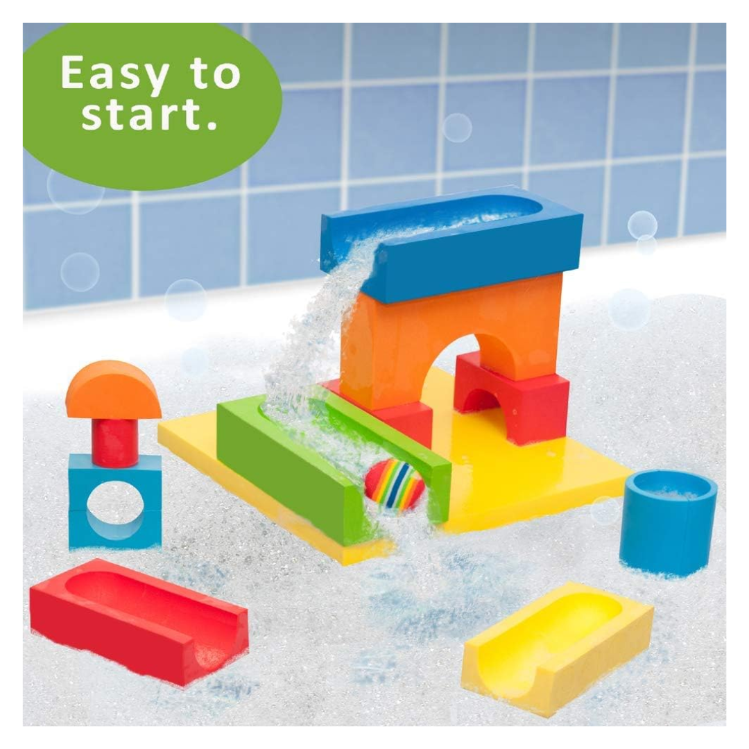 BathBlocks Ball Run &amp; Waterfall