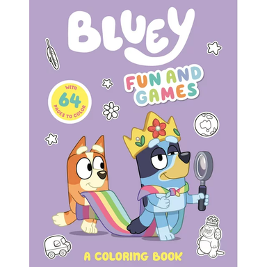 Bluey &amp; Friends - Fun and Games Coloring Book