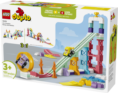 10478 LEGO&reg; DUPLO&reg; Town 3 in 1 Creative Ramps with Vehicles