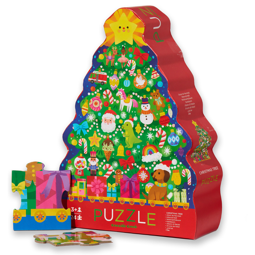 Christmas Tree Puzzle 24pc