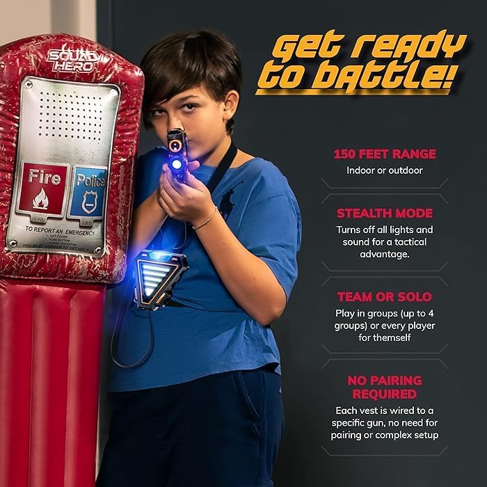 Rechargeable Laser Tag Set
