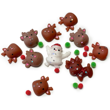 Zaba Squishy Santa &amp; Reindeer Set