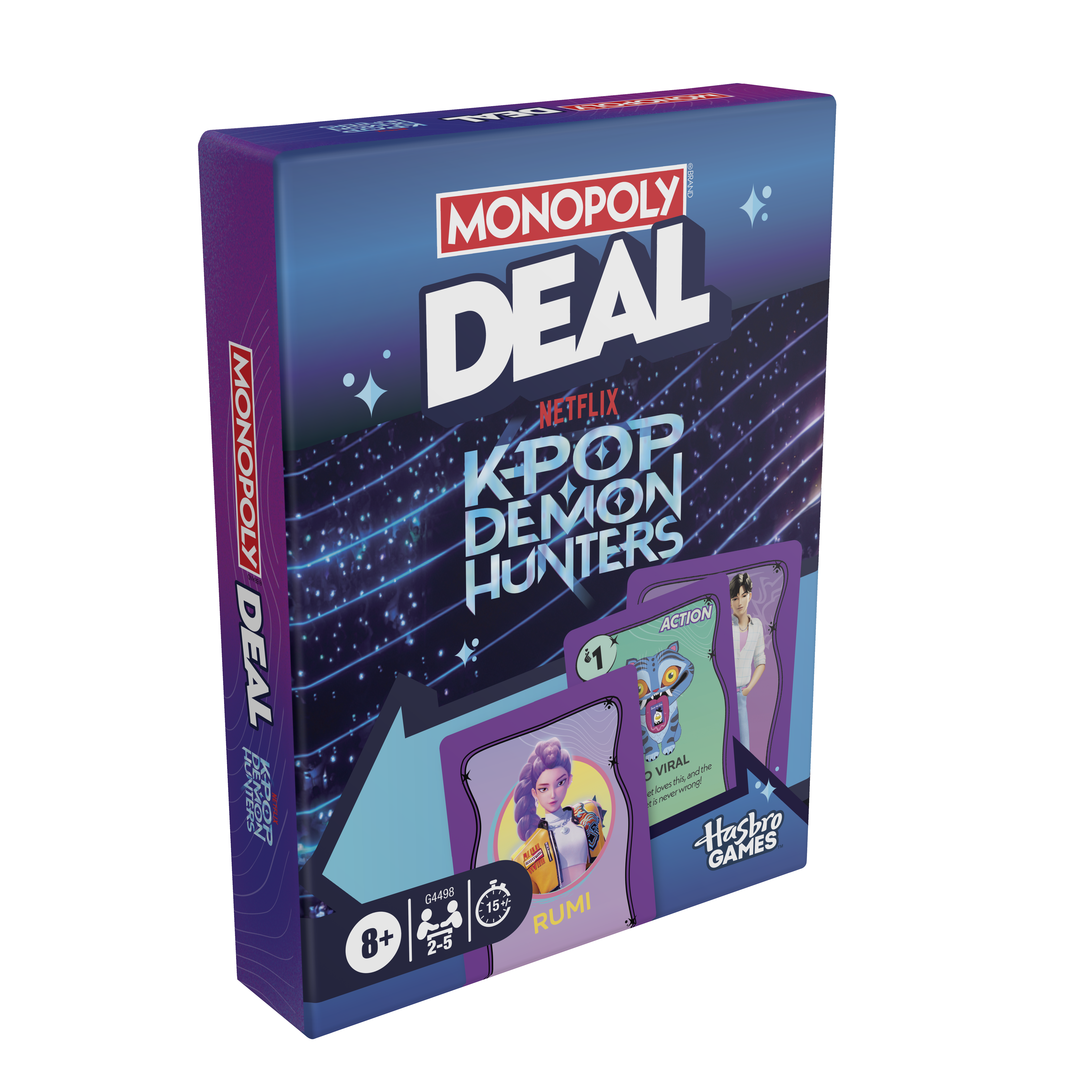 Monopoly Deal: KPop Demon Hunters Card Game