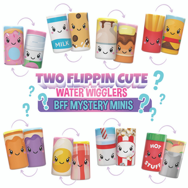 Two Flippin Cute Plush Water Wigglers - BFF Mystery Mini