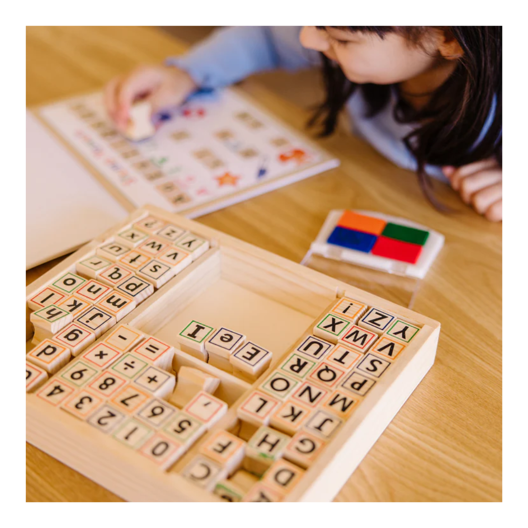 Deluxe ABCs &amp; 123s Stamp Set