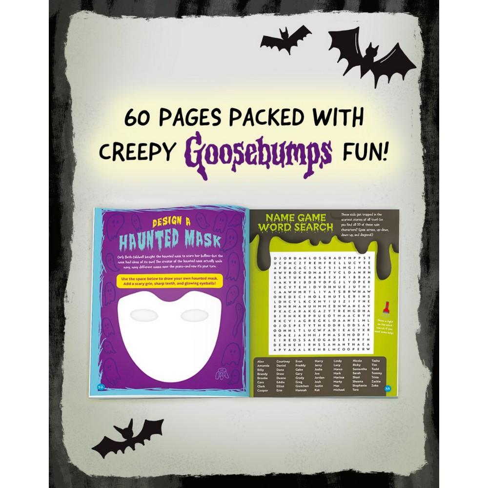 Goosebumps Haunted Ink Activity Book