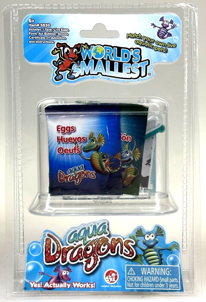 Worlds Smallest: Aqua Dragons