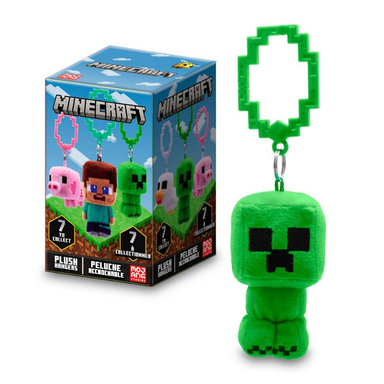 Minecraft Plush Backpack Hangers asst