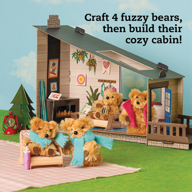 DIY Miniature Cozy Bear Cottage