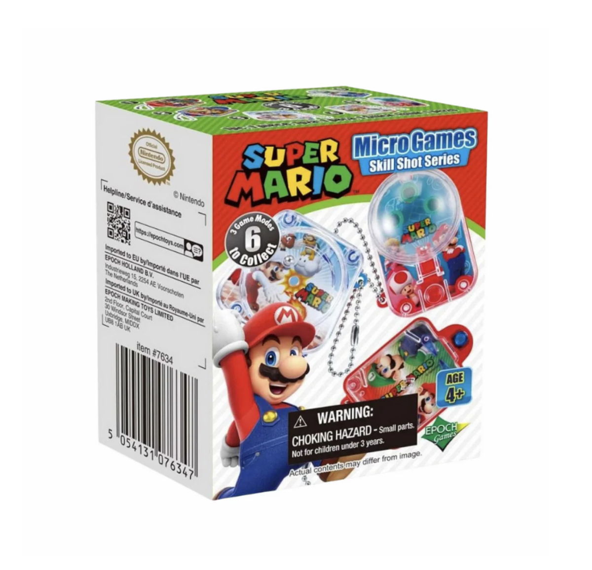 Super Mario Micro Games Skill Shot Series Blind Box Asst — Snapdoodle ...