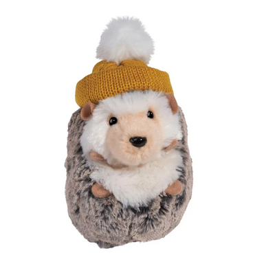 Spunky Hedgehog w/Winter Hat