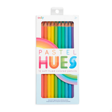 Pastel Hues Colored Pencils 12pk