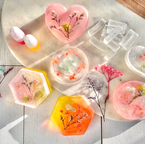 Flower Power DIY Soaps