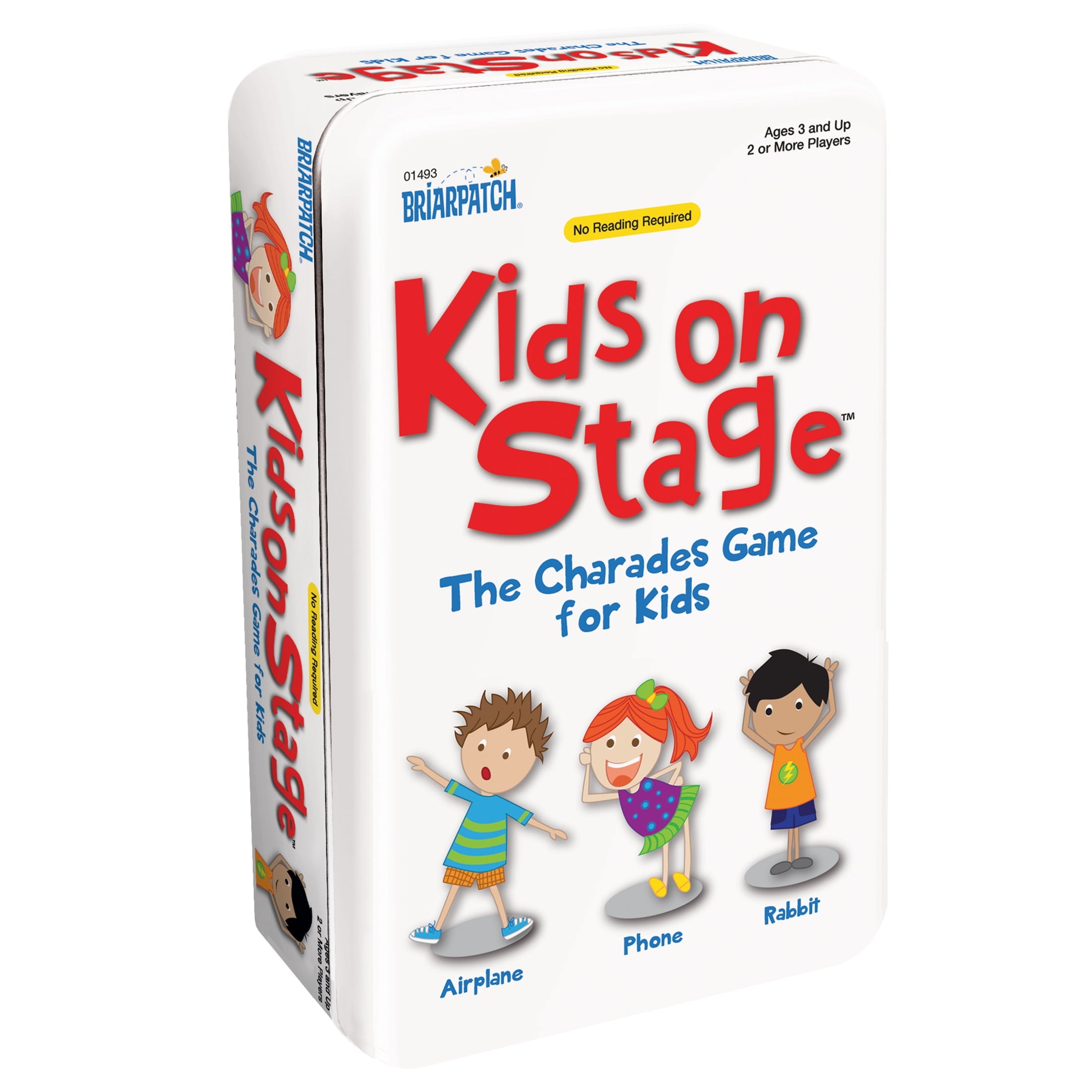 Kids on Stage Charades Game for Kids Travel Tin