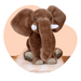 Fahlo Elephant Tracking Plush