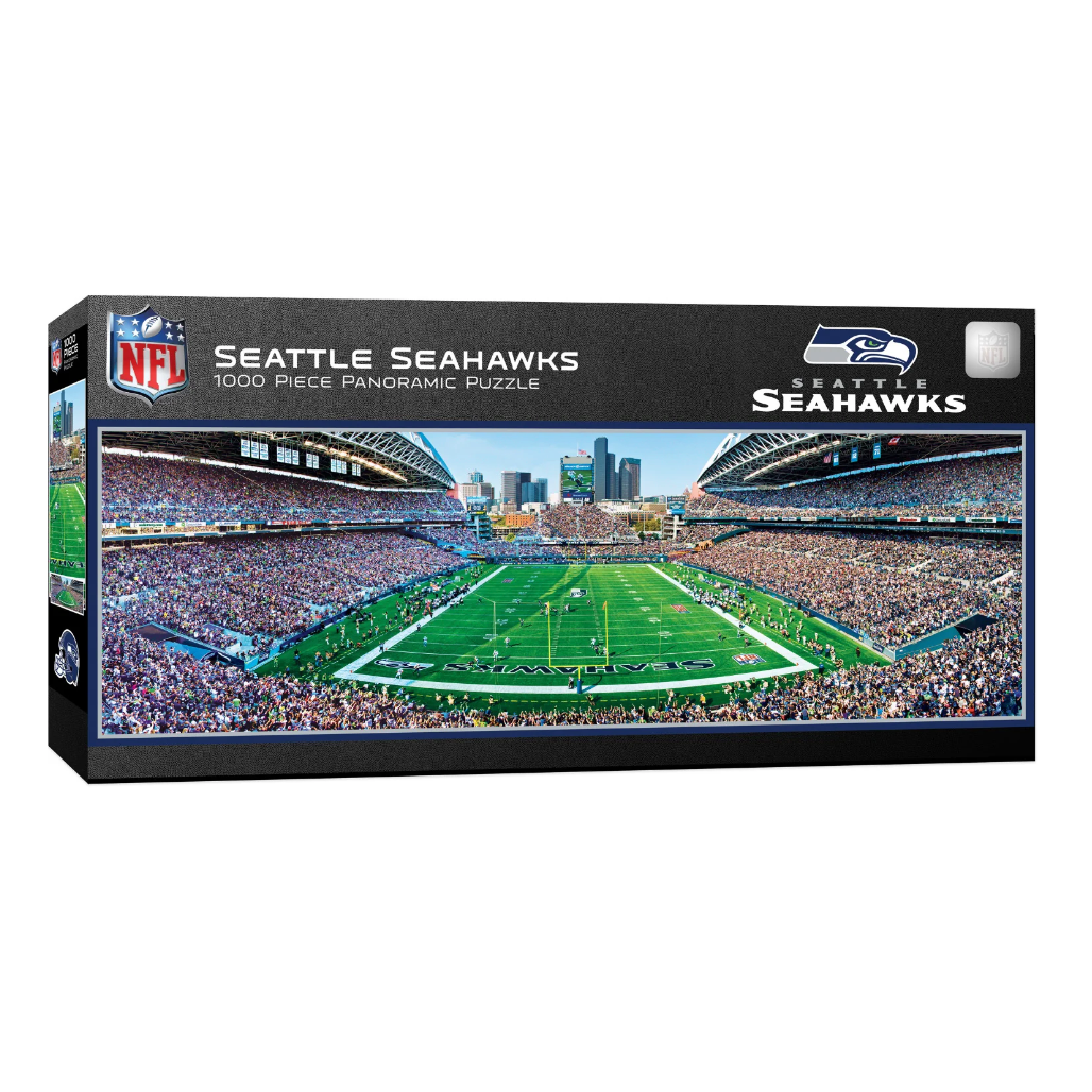 Seattle Seahawks 1000pc Panoramic Puzzle