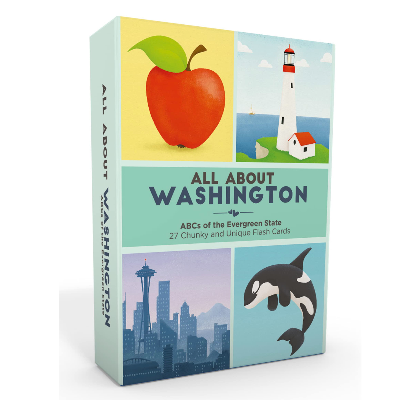 All about Washington Flash Cards