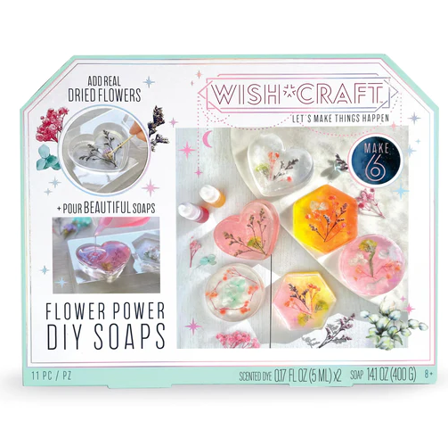 Flower Power DIY Soaps