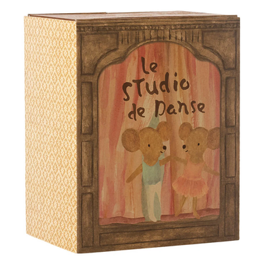 Ballet Mice in Dance Studio with Little Sister and Brother