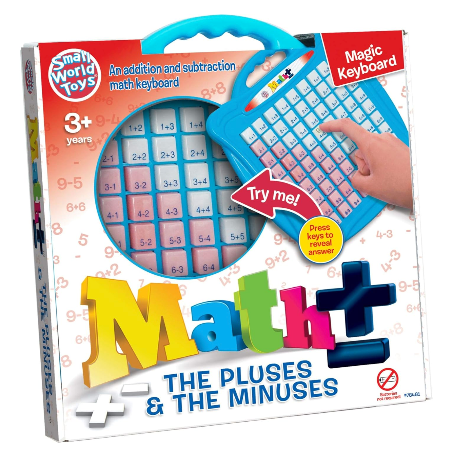 Math Pluses and Minuses Deluxe