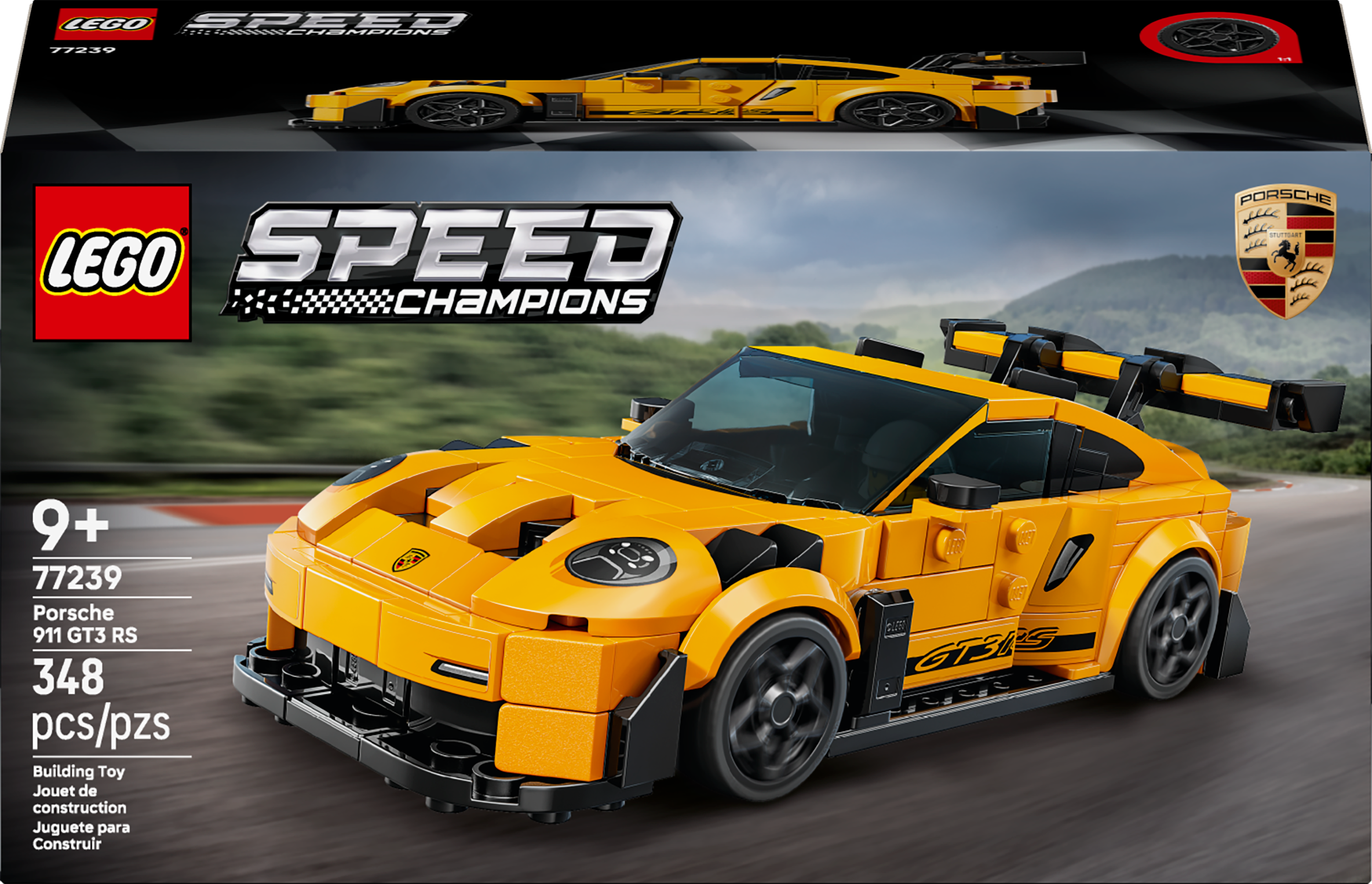 LEGO&reg; Speed Champions Porsche 911 GT3 RS Super Car 77239