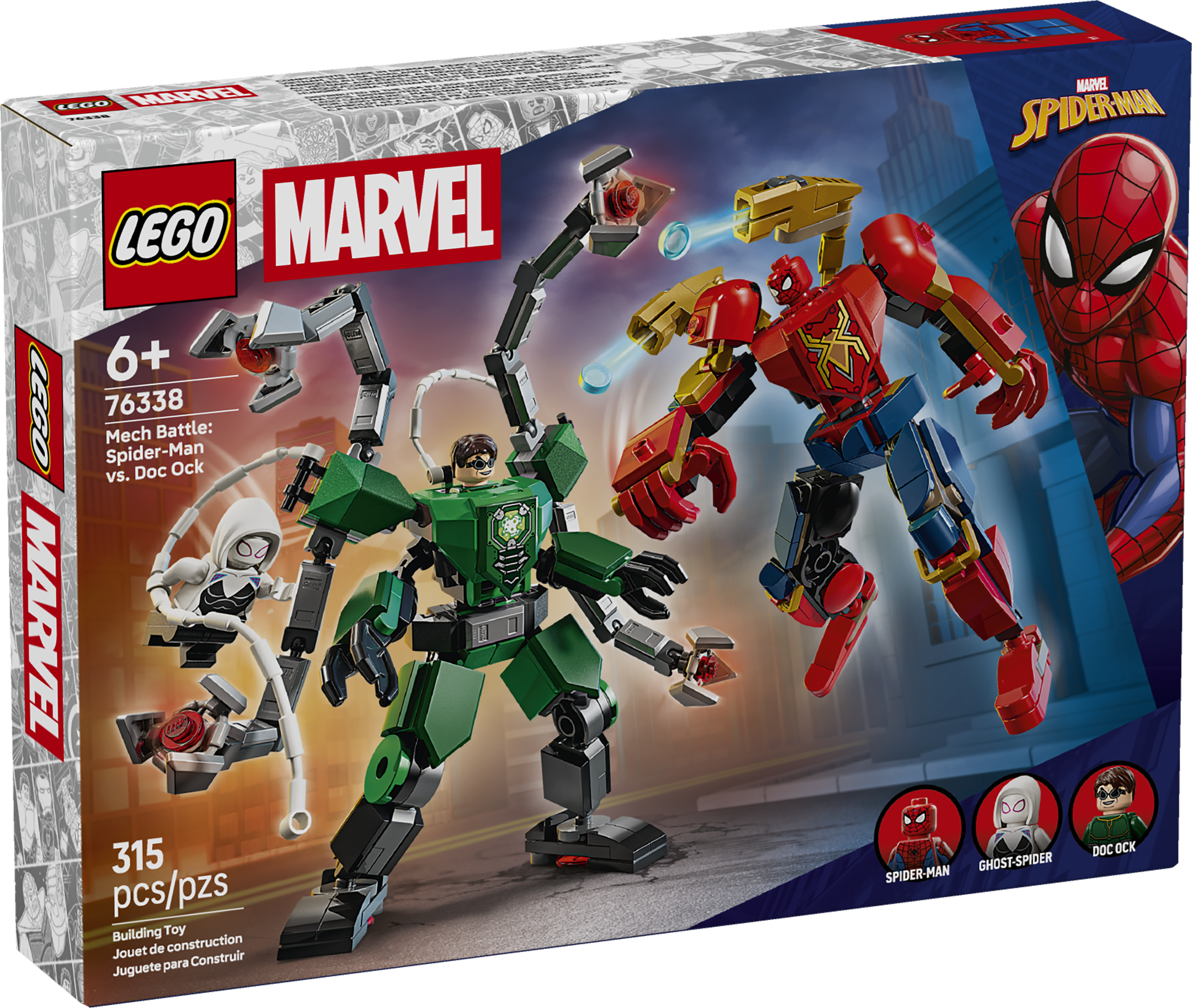 LEGO&reg; ǀ Marvel Mech Battle: Spider-Man vs. Doc Ock 76338