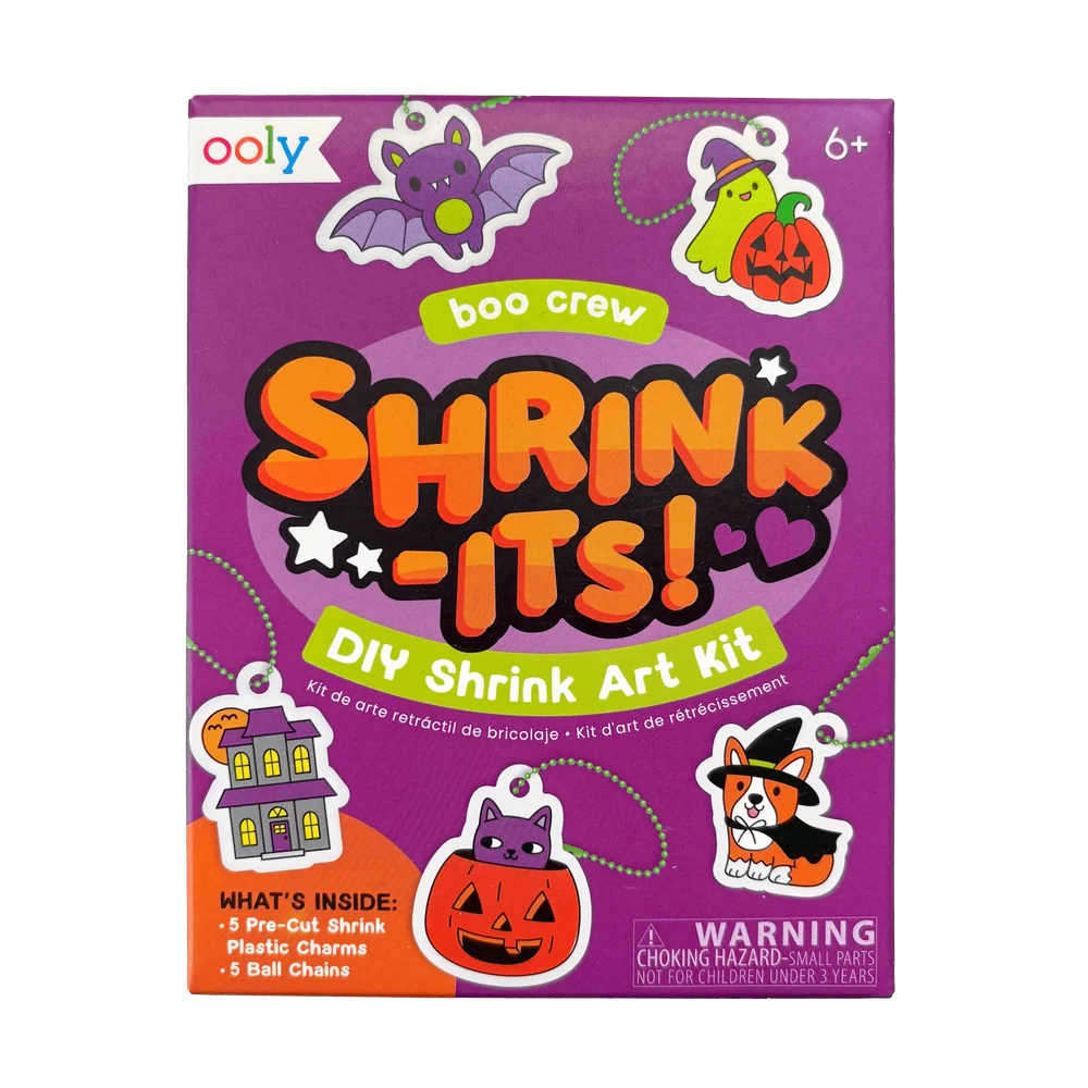 Shrink-Its! Mini DIY Shrink Art Kit: Boo Crew