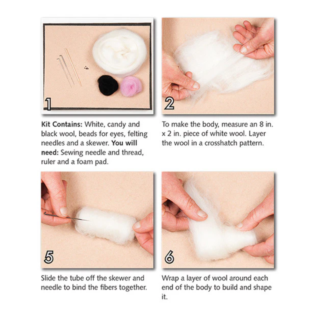 Unicorn Felting Kit - Intermediate