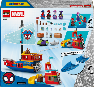 11208LEGO&reg; ǀ Marvel Spidey And His Amazing Friends Team Spidey Pirate Ship