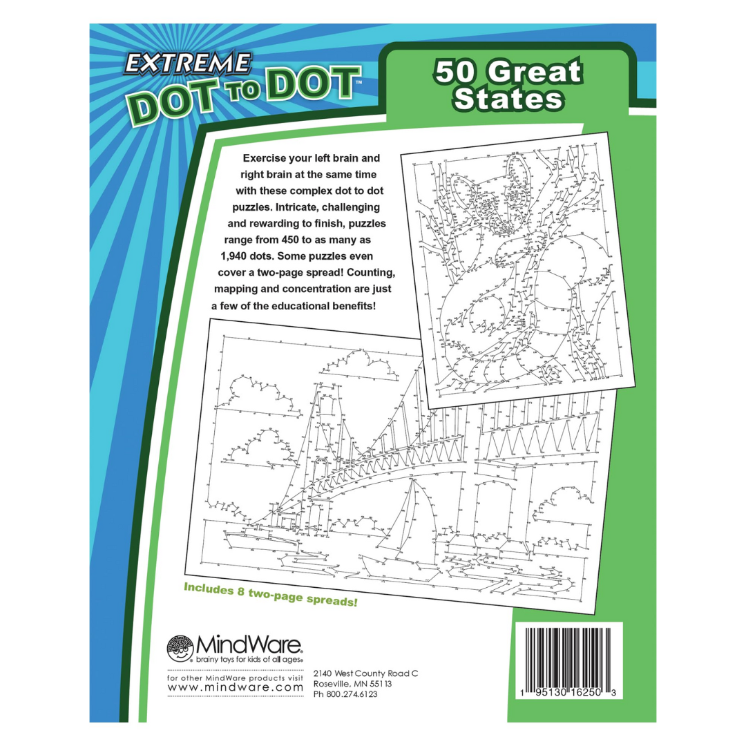 Extreme Dot to Dot: 50 Great States