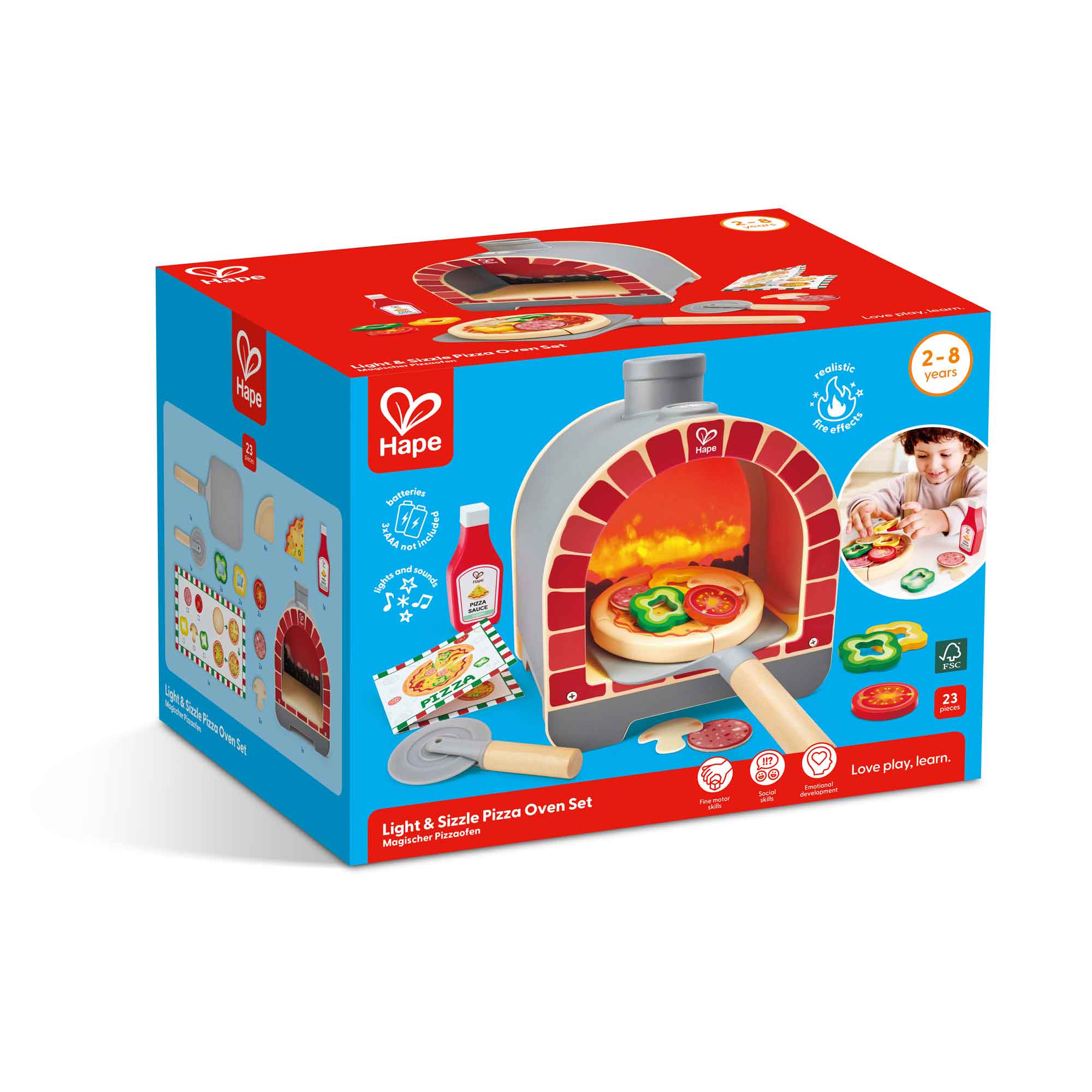Light &amp; Sizzle Pizza Oven Set