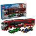 60445 F1&reg; Truck with RB20 &amp; AMR24 F1&reg; Cars