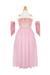 Velvety Soft Sleeping Sweetheart Princess Gown With Arm Warmers Size 5-6